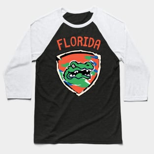 Beautiful Florida Football Alligator American Football Player Team Baseball T-Shirt